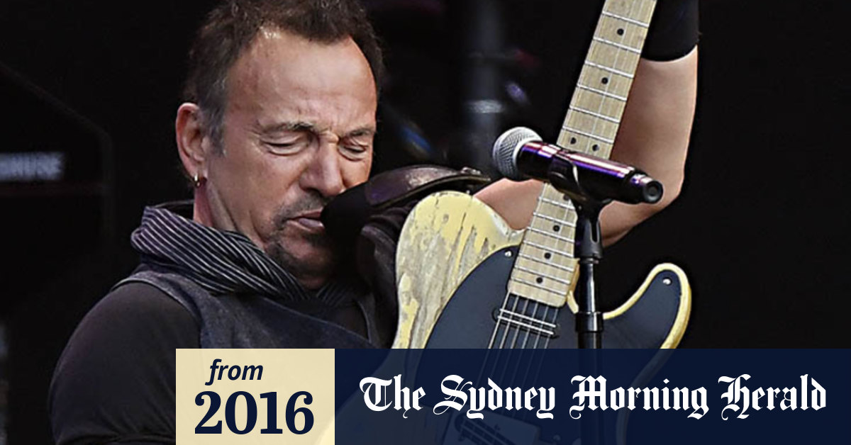 bruce springsteen australian tours history